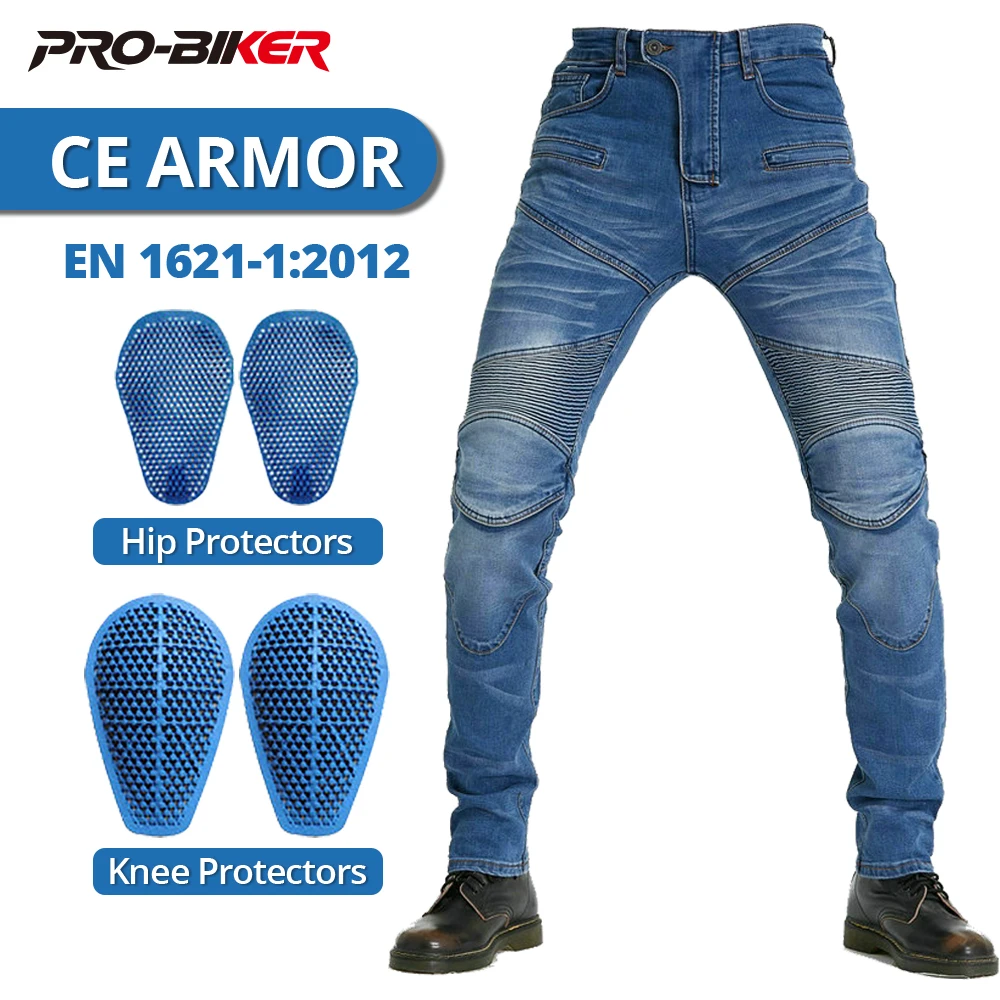 Four Seasons Men's Motorcycle Pants Anti-fall Windproof Motorbike Pants Outdoor Motocross Riding Pants Built In CE Protectors
Four Seasons Men's Motorcycle Pants Anti-fall Windproof Motorbike Pants Outdoor Motocross Riding Pants Built In CE Protectors