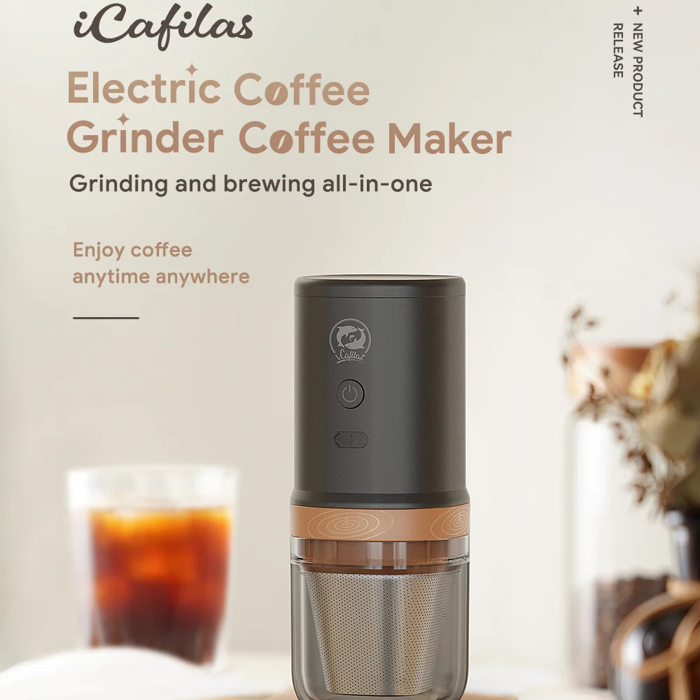 FK13 Bestseller Portable Coffee Grinder, Manual & Electric Dual-Use, Perfect for Home & Travel
FK13 Bestseller Portable Coffee Grinder, Manual & Electric Dual-Use, Perfect for Home & Travel