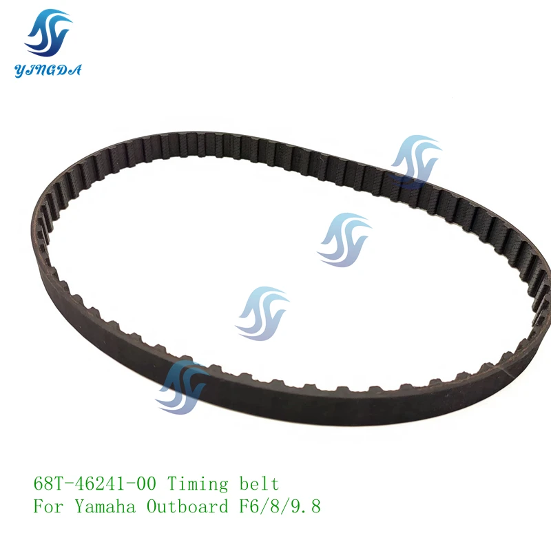 68T-46241-00 Timing Belt for Yamaha Outboard Motor F6/8/9.9HP 4-Stroke 68T-46241Boat Accessories
68T-46241-00 Timing Belt for Yamaha Outboard Motor F6/8/9.9HP 4-Stroke 68T-46241Boat Accessories