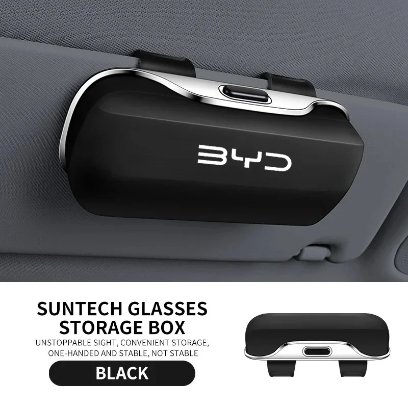 ABS Car Sun Visor Sunglasses Holder Storage Box for BYD Atto 3 Dolphin Seal Sealion 6 Song Plus Han Yuan Plus
ABS Car Sun Visor Sunglasses Holder Storage Box for BYD Atto 3 Dolphin Seal Sealion 6 Song Plus Han Yuan Plus