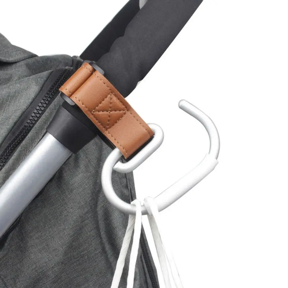 New PU Stroller Hooks Aluminum Alloy Hook Portable Pram Hanging Hook Stroller Accessories Solid Color Cart Organizer
New PU Stroller Hooks Aluminum Alloy Hook Portable Pram Hanging Hook Stroller Accessories Solid Color Cart Organizer