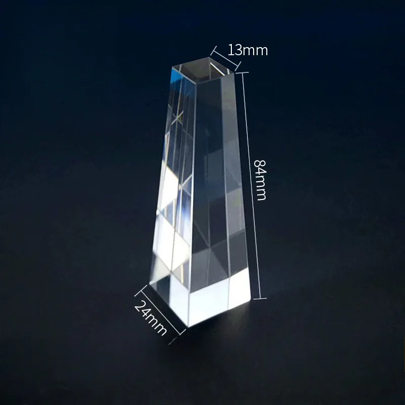 Rectangular prism light guide cone tetrahedral prism quartz K9 glass optical lens
Rectangular prism light guide cone tetrahedral prism quartz K9 glass optical lens