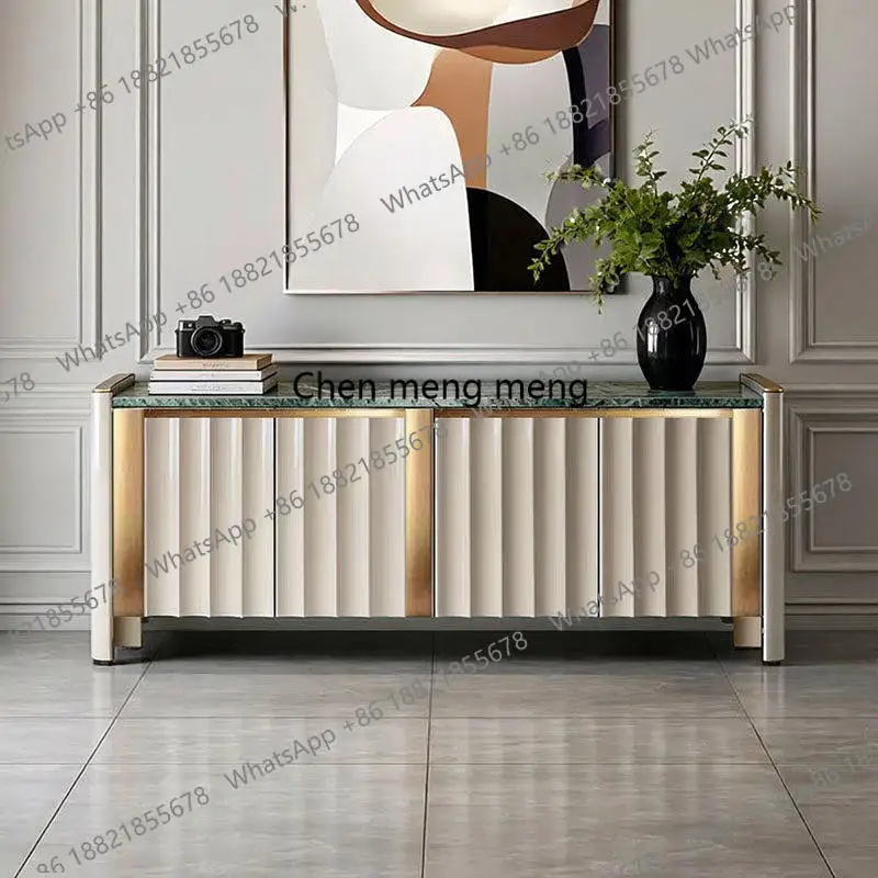 Marble solid wood porch cabinet Italian minimalist living room dining side decorative cabinet locker
Marble solid wood porch cabinet Italian minimalist living room dining side decorative cabinet locker
