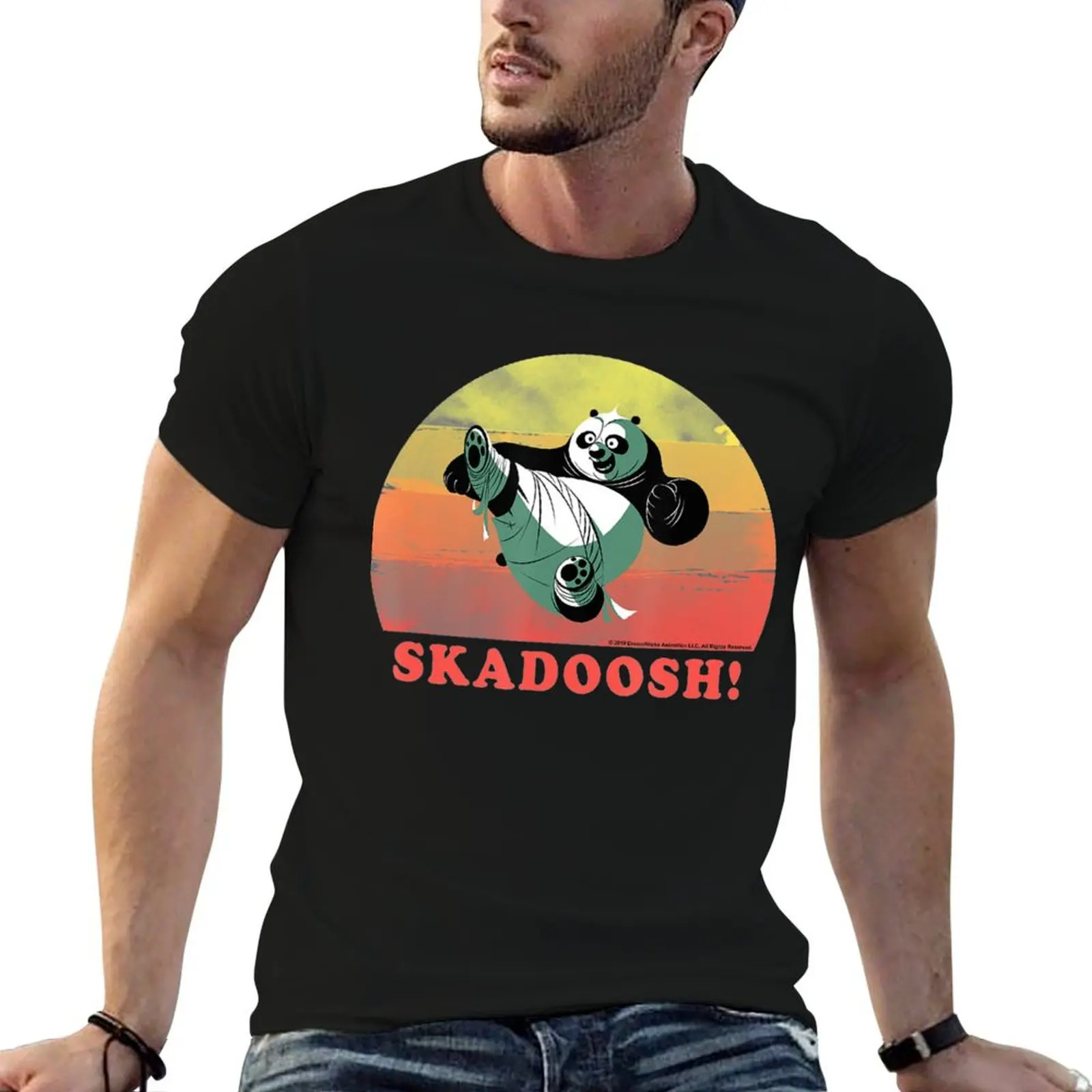 Kung Fu Bear Skadoosh Retro Circle Portrait T-Shirt man t shirt luxury man t shirt cotton T-Shirt
Kung Fu Bear Skadoosh Retro Circle Portrait T-Shirt man t shirt luxury man t shirt cotton T-Shirt