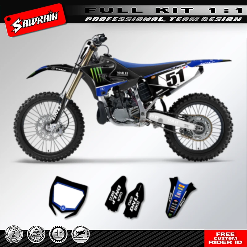 Sawrain For YAMAHA YZ125 YZ250 2015 2016 2017 2018 2019 YZ250X 2016-2021 Custom Motorcycle Graphics Decals Sticker Kit
Sawrain For YAMAHA YZ125 YZ250 2015 2016 2017 2018 2019 YZ250X 2016-2021 Custom Motorcycle Graphics Decals Sticker Kit