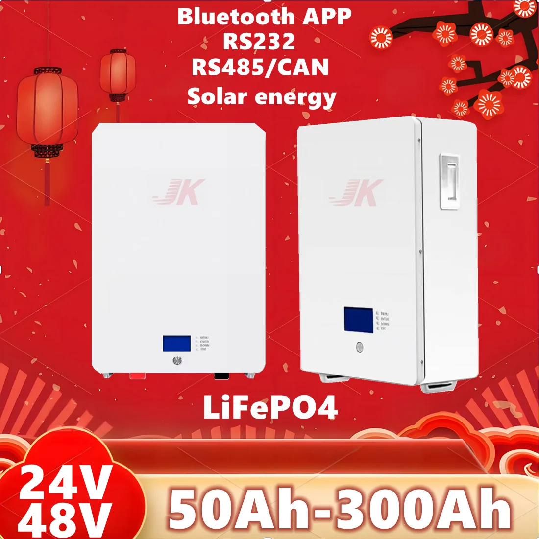 24V 48V Global Hot Selling 100ah-300Ah LiFePO4 Lithium Battery for Energy Storage PV Household Inverter,Solar energy power
24V 48V Global Hot Selling 100ah-300Ah LiFePO4 Lithium Battery for Energy Storage PV Household Inverter,Solar energy power