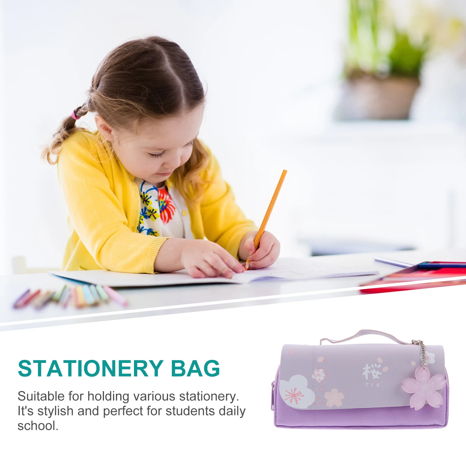 Pencil Case Fashion Stationery Adorable Bag Student Creative Pouch School Holder
Pencil Case Fashion Stationery Adorable Bag Student Creative Pouch School Holder