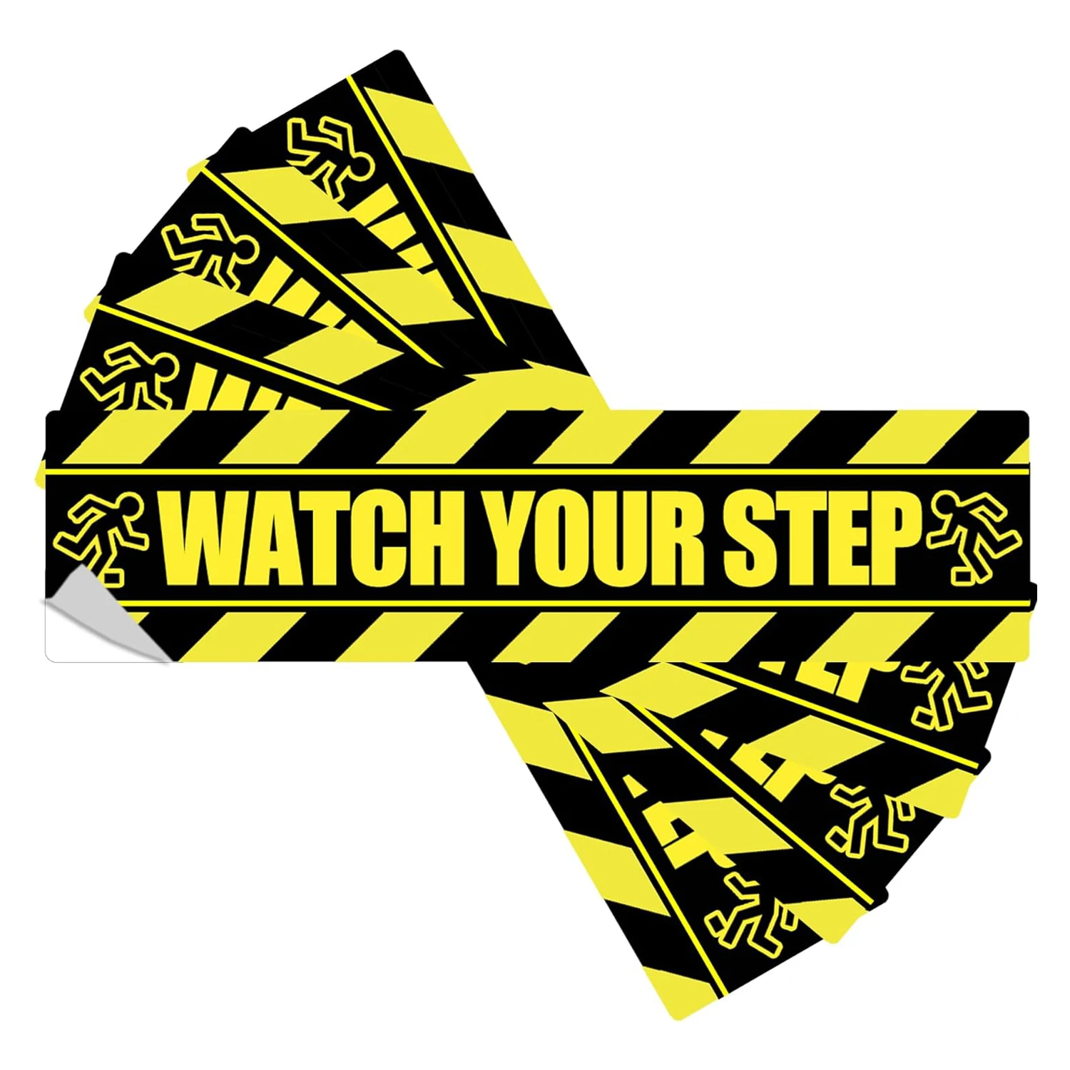 4 шт., наклейки на пол, 10 х3 дюйма 
4 шт., наклейки на пол, 10 х3 дюйма