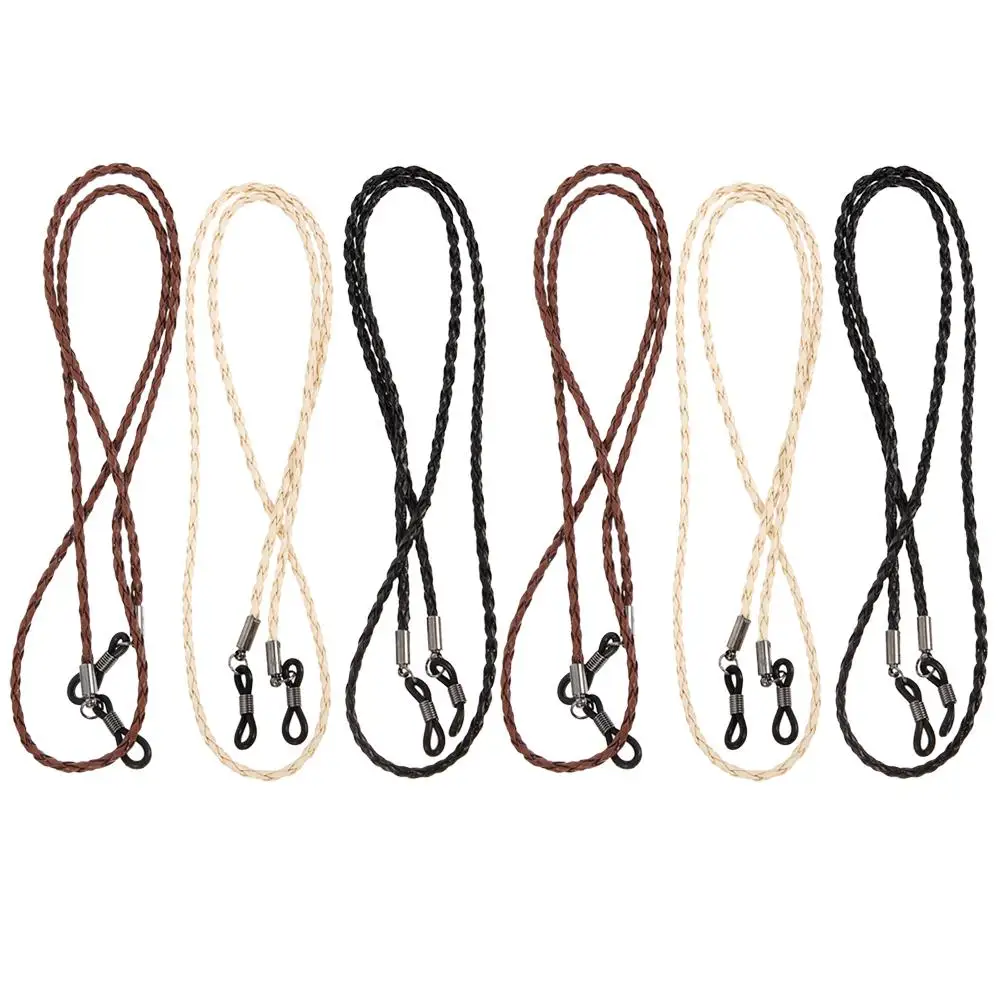 6 Pcs Glasses Holder Classic Shape Eyewear Accessories Anti Lost Lanyards Men Women Sports Strap Black Brown Beige
6 Pcs Glasses Holder Classic Shape Eyewear Accessories Anti Lost Lanyards Men Women Sports Strap Black Brown Beige