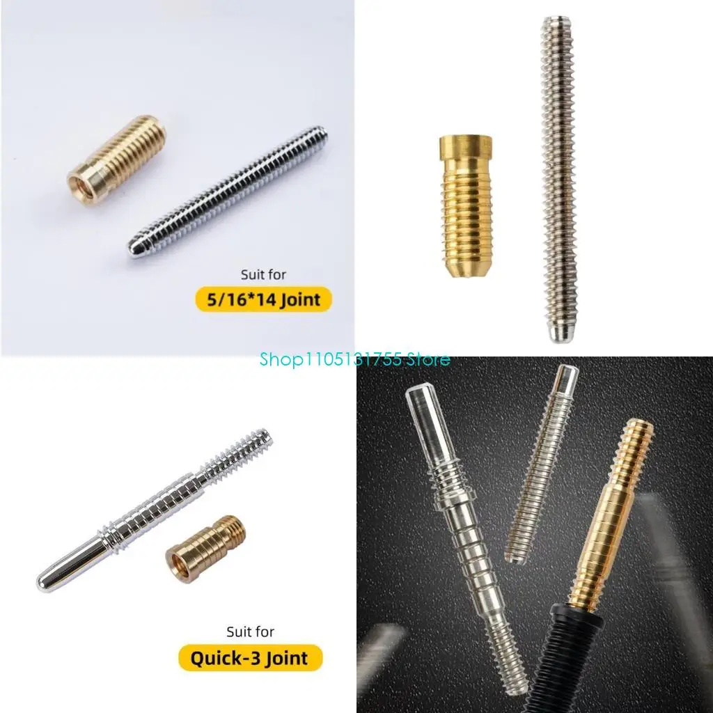 K0EF Easy Install Steel Shaft Fittings Pool Cue Joint Pin Insert Pool Cue Joint Screw
K0EF Easy Install Steel Shaft Fittings Pool Cue Joint Pin Insert Pool Cue Joint Screw