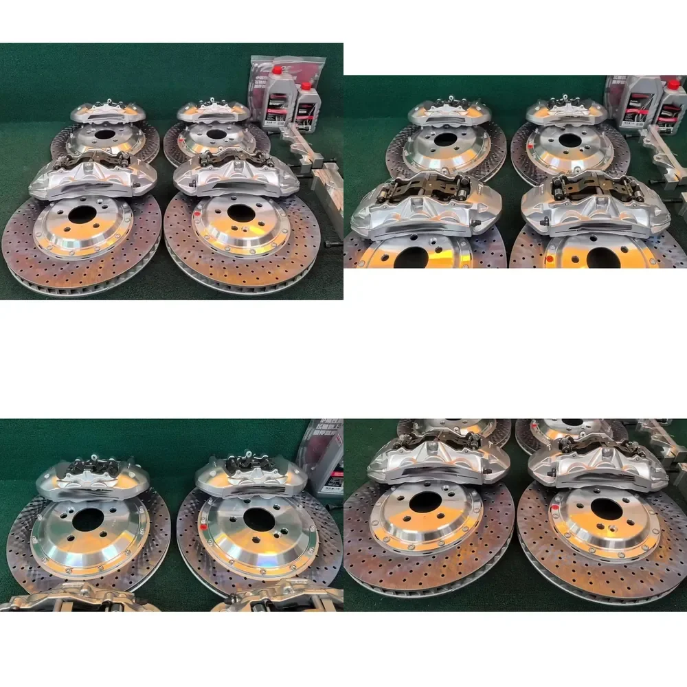 Front 6-Piston Rear 4-Piston Brake Caliper Kit for S-Class 390mm/360mm Drilled Disc Performance Big Brake
Front 6-Piston Rear 4-Piston Brake Caliper Kit for S-Class 390mm/360mm Drilled Disc Performance Big Brake