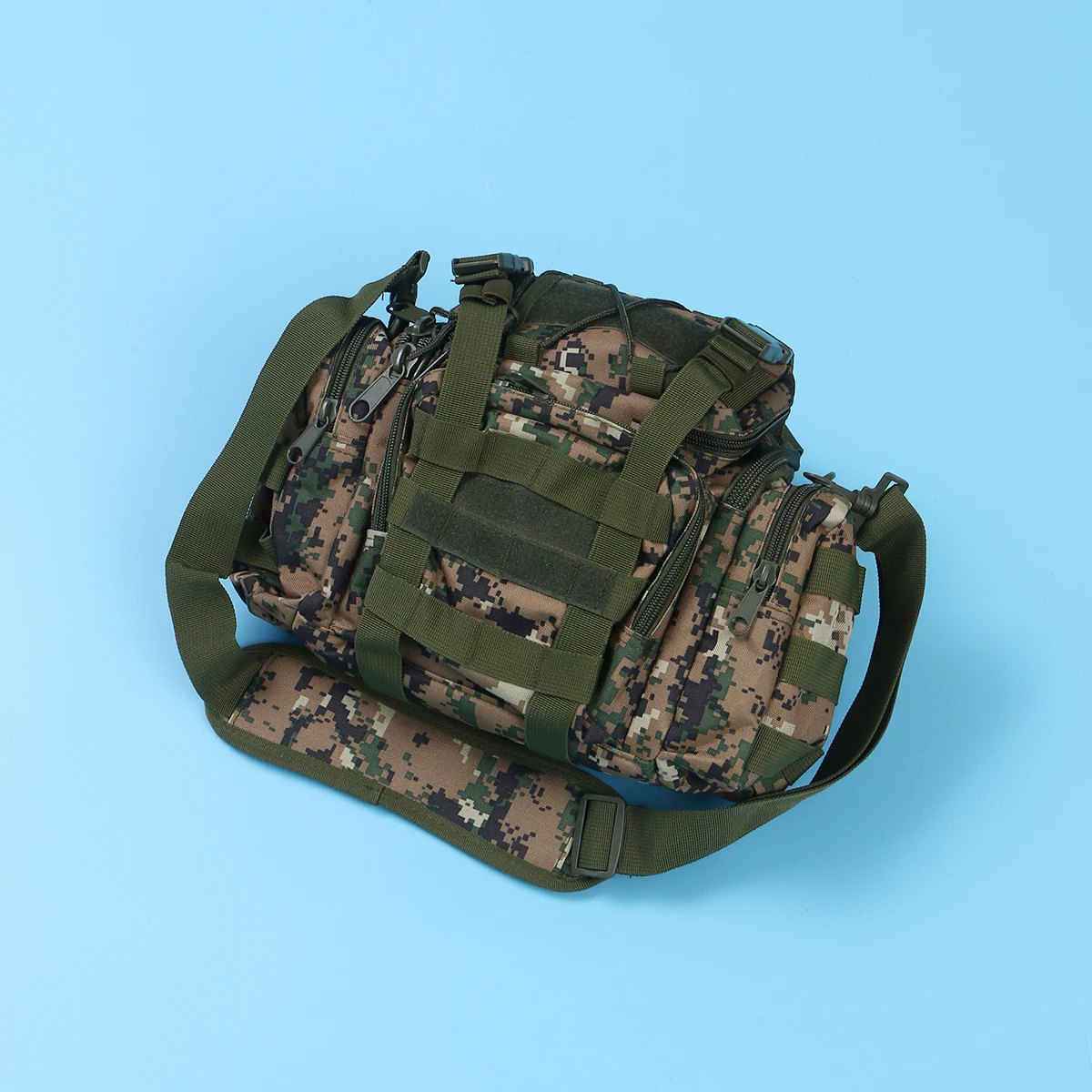 Fishing Tackle Bag Large Capacity Durable Water Resistant Nylon Lure Storage Shoulder Sling Bag for Fishing Accessories 
Fishing Tackle Bag Large Capacity Durable Water Resistant Nylon Lure Storage Shoulder Sling Bag for Fishing Accessories