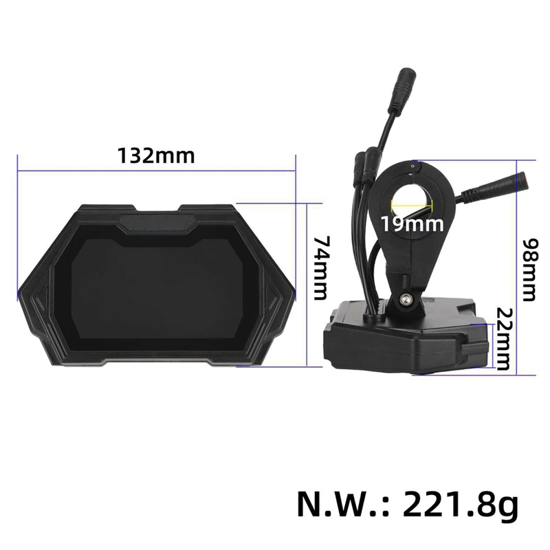 Дисплей модели A для электрического скутера G4 MAX, цифровой измерительный прибор, детали экрана FEIMI-2, протокол-A86Z
Дисплей модели A для электрического скутера G4 MAX, цифровой измерительный прибор, детали экрана FEIMI-2, протокол-A86Z