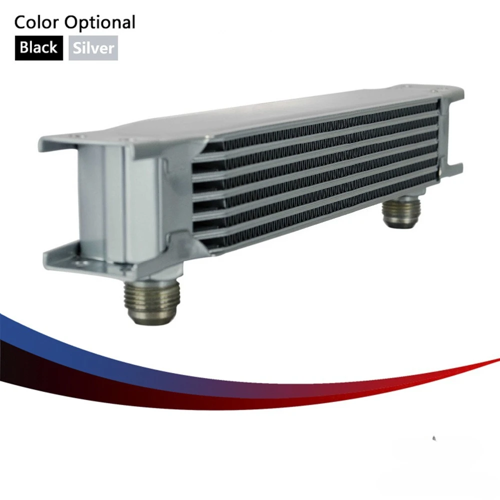 Modified auto parts AN10 British car fuel system cooler 7 layers black silver
Modified auto parts AN10 British car fuel system cooler 7 layers black silver