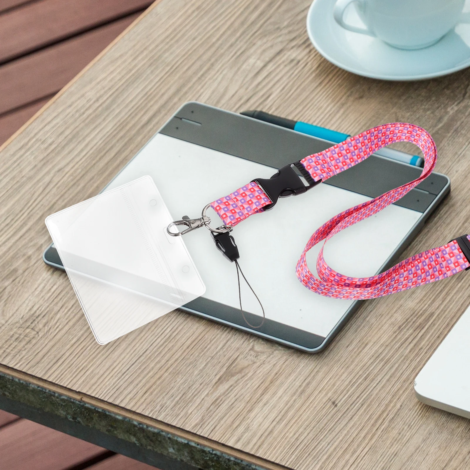 Boho Lanyards Red PVC Clear Badge Holder Compact Lightweight ID Card Sleeves Fit for Office School Factory Employees
Boho Lanyards Red PVC Clear Badge Holder Compact Lightweight ID Card Sleeves Fit for Office School Factory Employees