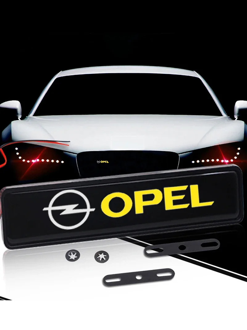 Декоративные фонари на передней решетке автомобиля, светодиодные фонари, автомобильные детали для Opel Insignia Astra Antara Meriva Zafira H G Corsa
Декоративные фонари на передней решетке автомобиля, светодиодные фонари, автомобильные детали для Opel Insignia Astra Antara Meriva Zafira H G Corsa