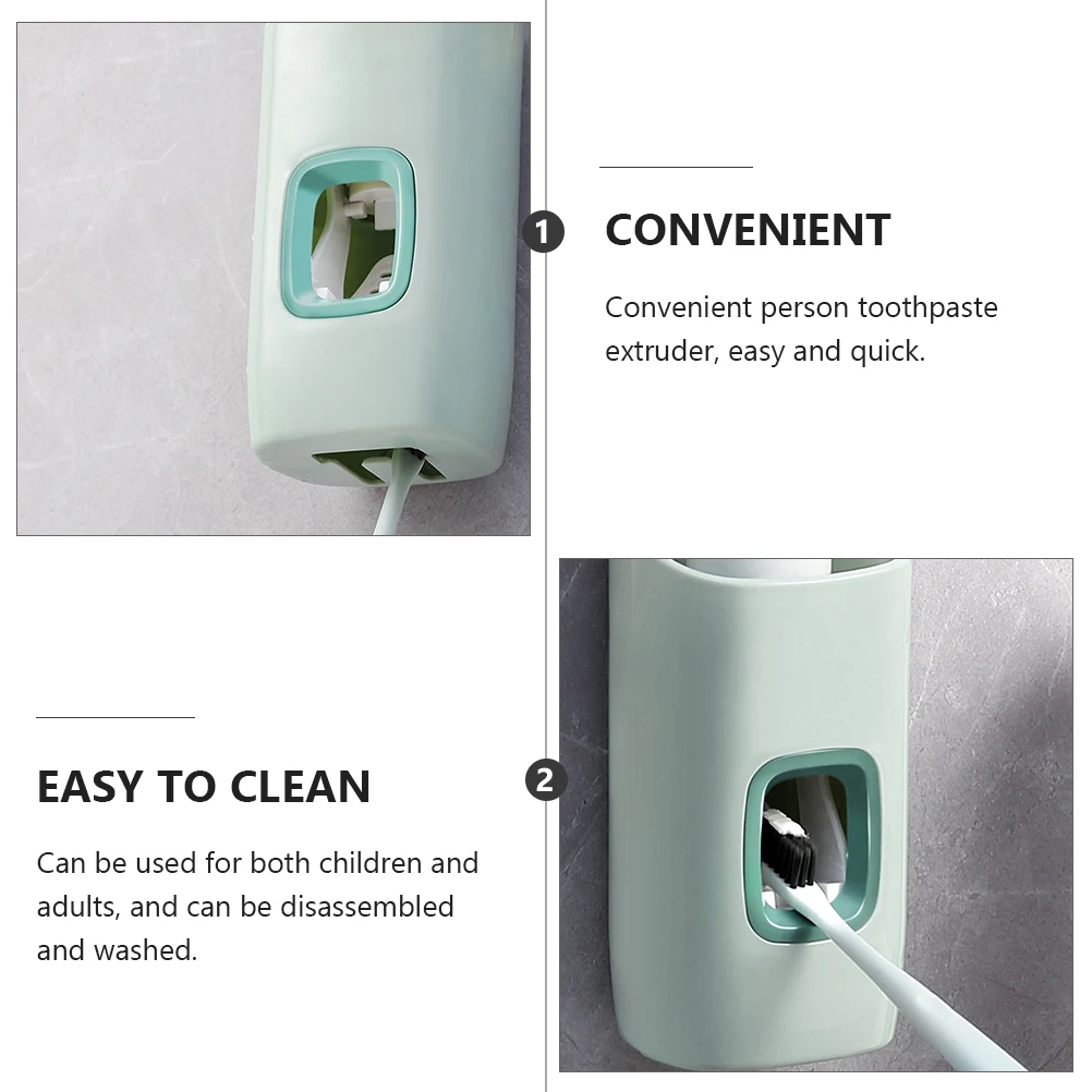 2Pcs Toothpaste Squeezer Wall Mounted Non Punching PP Material Toothpaste Dispenser Elastic Opening Adjustable Quantity
2Pcs Toothpaste Squeezer Wall Mounted Non Punching PP Material Toothpaste Dispenser Elastic Opening Adjustable Quantity