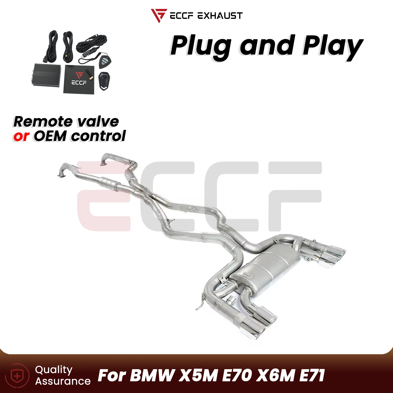 Aggressive Sound T304 Stainless Steel Catback Exhaust FOR BMW X5M E70 X6M E71 Plug and Play Performance Upgrade
Aggressive Sound T304 Stainless Steel Catback Exhaust FOR BMW X5M E70 X6M E71 Plug and Play Performance Upgrade