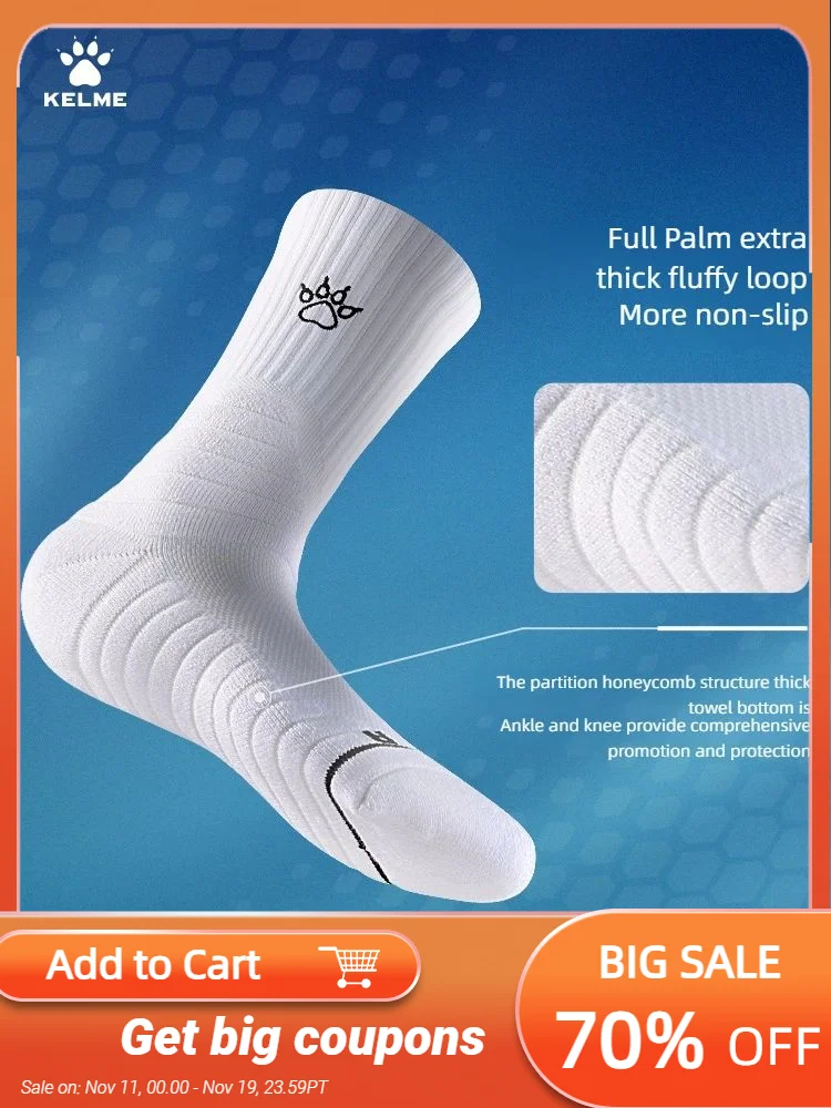 KELME Basketball Socks Men American Long Professional Real Elite Socks Youth Summer Sports Running Socks
KELME Basketball Socks Men American Long Professional Real Elite Socks Youth Summer Sports Running Socks