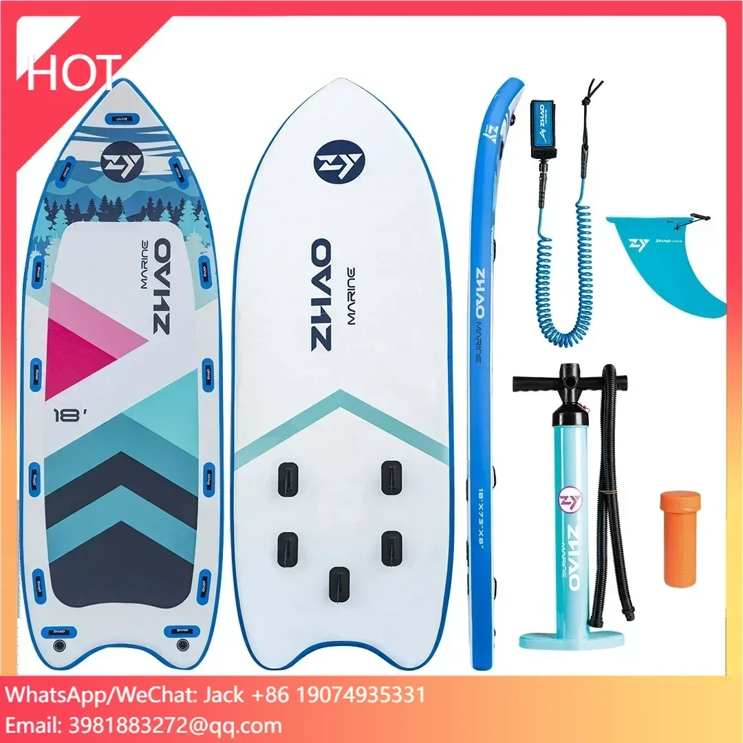 Big Inflatable sup Boards Multi Person Paddle Board Team Stand up Surfing Boards for Family
Big Inflatable sup Boards Multi Person Paddle Board Team Stand up Surfing Boards for Family