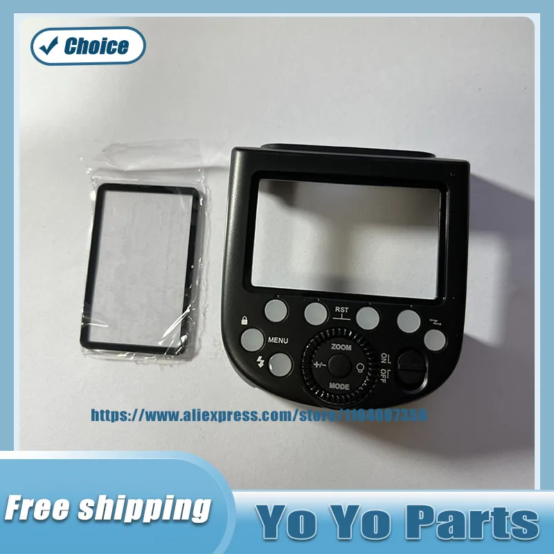 New For Godox V1 Camera Button Board Mode Function Selection Button Panel with Shell lash Camera Repair Maintenance Replacement
New For Godox V1 Camera Button Board Mode Function Selection Button Panel with Shell lash Camera Repair Maintenance Replacement