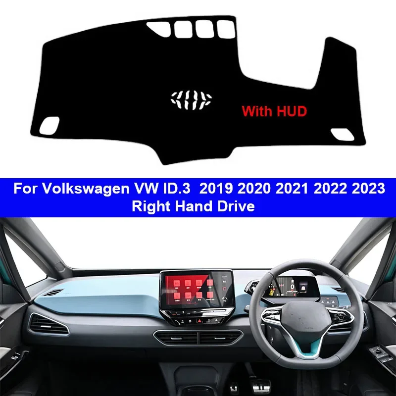 Car Inner Dashboard Cover for Volkswagen VW ID.3 ID3 2019 2020 2021 2022 2023Auto Dash Mat Carpet Cape Sun Shade Dashmat Pad
Car Inner Dashboard Cover for Volkswagen VW ID.3 ID3 2019 2020 2021 2022 2023Auto Dash Mat Carpet Cape Sun Shade Dashmat Pad