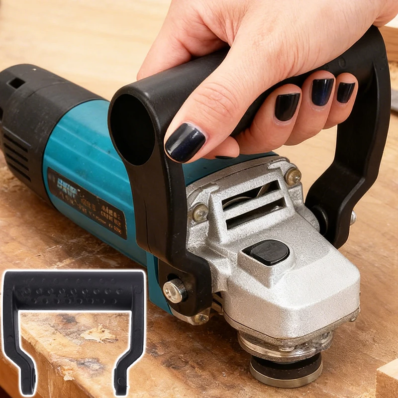 Сменная ручка угловой шлифовальной машины, вспомогательная ручка, инструмент, амортизирующие нескользящие ручки для полировальной машины, подходит для внутренней части 8 мм
Сменная ручка угловой шлифовальной машины, вспомогательная ручка, инструмент, амортизирующие нескользящие ручки для полировальной машины, подходит для внутренней части 8 мм