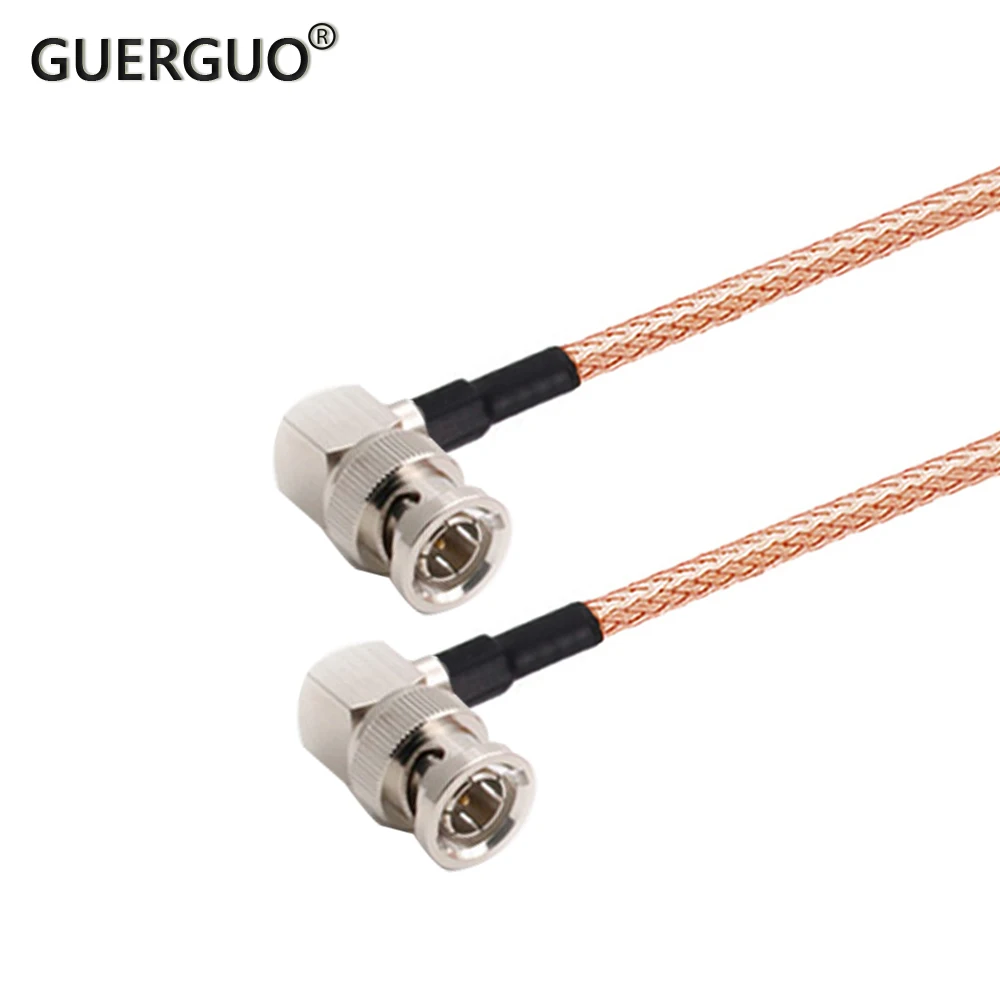 BNC Male Right Angle to BNC Male Plug Connector RG179 Cable 75 Ohm Adapter for Video Camera SDI Camcorder HD-SDI/3G-SDI/4K/8K
BNC Male Right Angle to BNC Male Plug Connector RG179 Cable 75 Ohm Adapter for Video Camera SDI Camcorder HD-SDI/3G-SDI/4K/8K