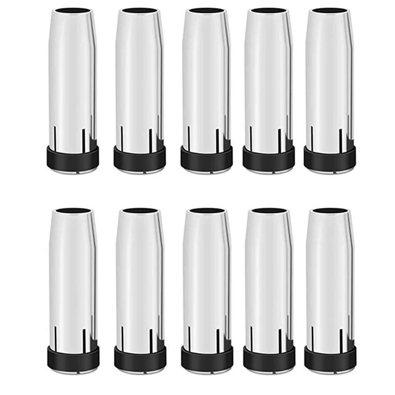 10PCS 24KD Gas Nozzle 10Pcs MIG Welding Torch Gas Nozzle Contact Tip for MIG/MAG Welding Tool
10PCS 24KD Gas Nozzle 10Pcs MIG Welding Torch Gas Nozzle Contact Tip for MIG/MAG Welding Tool