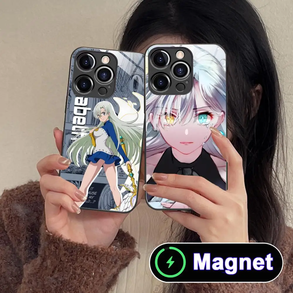 Seven Deadly Sins Elizabeth Phone Case for iPhone 17 16 15 14 13 12 11 Air Pro Max Plus Mini Glass Magnet Cover
Seven Deadly Sins Elizabeth Phone Case for iPhone 17 16 15 14 13 12 11 Air Pro Max Plus Mini Glass Magnet Cover