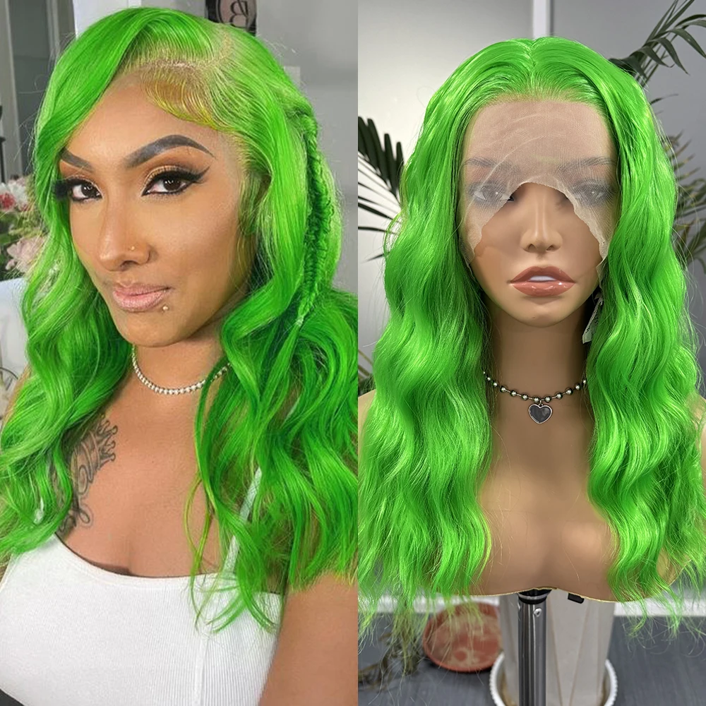 Green Wig Loose Curly Lace Bob Wig Long Synthetic Frontal Lace Wigs for Women Grass Green Short Bob Wig Natural Wave Wig Cosplay
Green Wig Loose Curly Lace Bob Wig Long Synthetic Frontal Lace Wigs for Women Grass Green Short Bob Wig Natural Wave Wig Cosplay