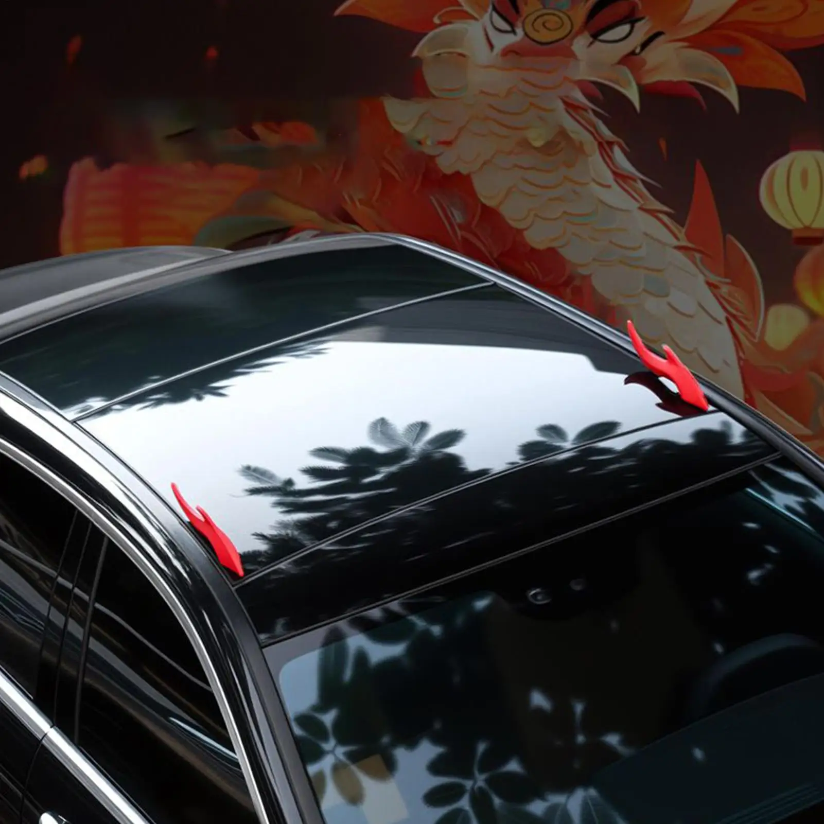 Рога дракона для автомобиля, 2-х предметный декор на крышу автомобиля, звуковой сигнал без сверления, модификация, насадка 3D для велосипеда, мотоцикла, грузовика, квадроцикла, тележка для гольфа 
Рога дракона для автомобиля, 2-х предметный декор на крышу автомобиля, звуковой сигнал без сверления, модификация, насадка 3D для велосипеда, мотоцикла, грузовика, квадроцикла, тележка для гольфа