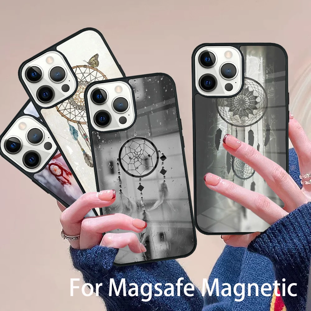Dream Catcher Phone Case Magesafe Magnetic Wireless Charge Cover For IPhone 16 11 12 13 14 15 Pro Max Plus Mini
Dream Catcher Phone Case Magesafe Magnetic Wireless Charge Cover For IPhone 16 11 12 13 14 15 Pro Max Plus Mini