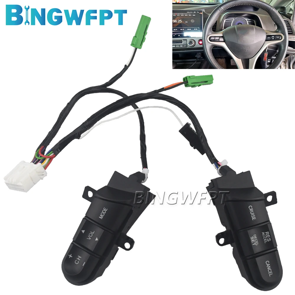 36770-SNA-B12 For Honda 08-13 Fit 09-14 City 06-11 Civic Multifunction Steering Wheel Button Switch
36770-SNA-B12 For Honda 08-13 Fit 09-14 City 06-11 Civic Multifunction Steering Wheel Button Switch