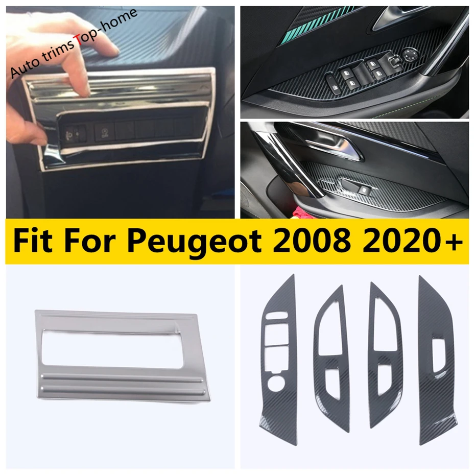 Window Glass Lift Button Head Light Lamp Switch Decoration Panel Cover Trim Fit For Peugeot 2008 2020 2021 2022 Car Accessories
Window Glass Lift Button Head Light Lamp Switch Decoration Panel Cover Trim Fit For Peugeot 2008 2020 2021 2022 Car Accessories