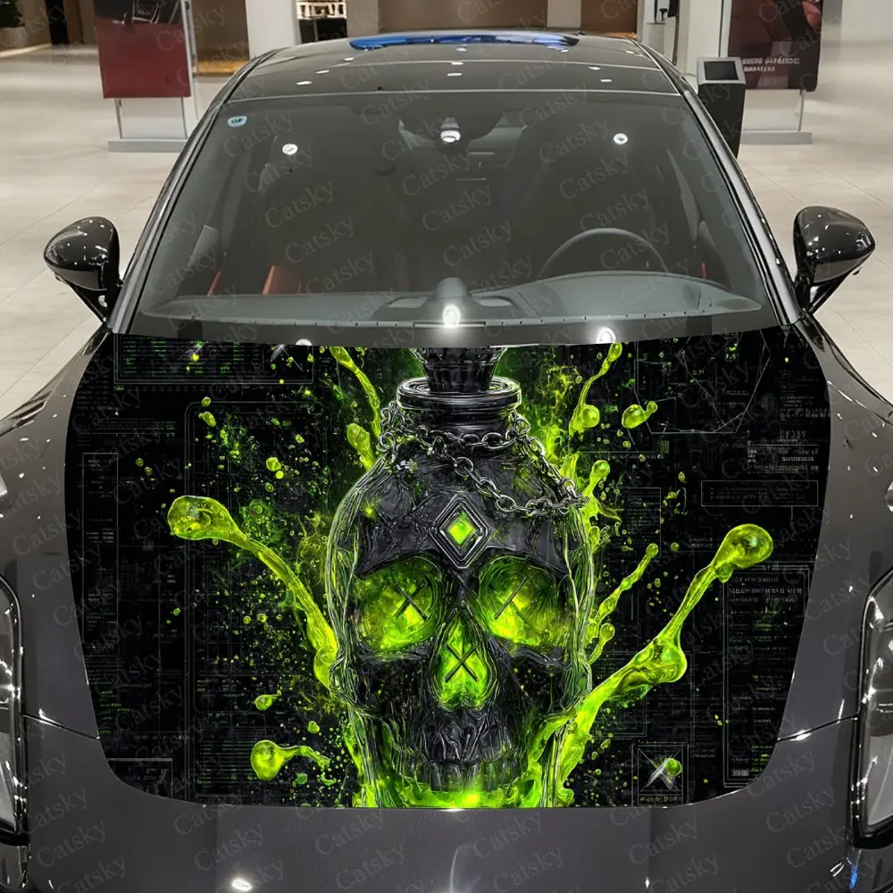 Mecha Venom Core Skull Car Vinyl Wrap, PVC Waterproof Car Hood Sticker, Self-Adhesive Scratch-Resistant Engine Cover Sticker
Mecha Venom Core Skull Car Vinyl Wrap, PVC Waterproof Car Hood Sticker, Self-Adhesive Scratch-Resistant Engine Cover Sticker