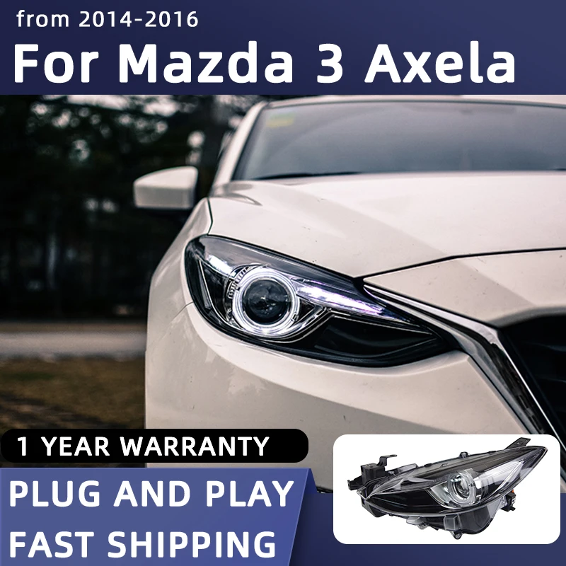 Car Styling Headlights for Mazda 3 mazda3 Axela LED Headlight 2014-2016 Head Lamp DRL Signal Projector Lens Automotive Accessori
Car Styling Headlights for Mazda 3 mazda3 Axela LED Headlight 2014-2016 Head Lamp DRL Signal Projector Lens Automotive Accessori