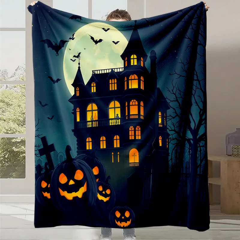 New Printed Office Leisure Nap Sofa Blanket Digital Cartoon Cute Printed Flannel Blanket Halloween Gift Blanket
New Printed Office Leisure Nap Sofa Blanket Digital Cartoon Cute Printed Flannel Blanket Halloween Gift Blanket