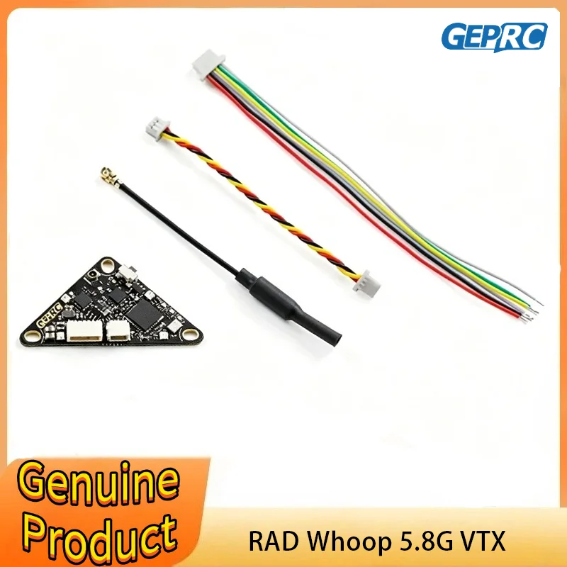 GEPRC RAD Whoop 5.8G VTX 32CH PitMode 25mW 100mW 200mW 400mW Adjustable 25.5X25.5mm for FPV Freestyle Cinewhoop Ducted Drone
GEPRC RAD Whoop 5.8G VTX 32CH PitMode 25mW 100mW 200mW 400mW Adjustable 25.5X25.5mm for FPV Freestyle Cinewhoop Ducted Drone