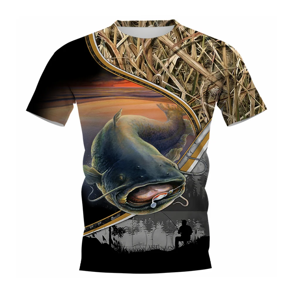 Fishing Sports Men's T Shirt Casual O-neck Short Sleeve Top Outdoor Hunting Go Fishing Clothing Summer Fashion Oversized T-shirt
Fishing Sports Men's T Shirt Casual O-neck Short Sleeve Top Outdoor Hunting Go Fishing Clothing Summer Fashion Oversized T-shirt