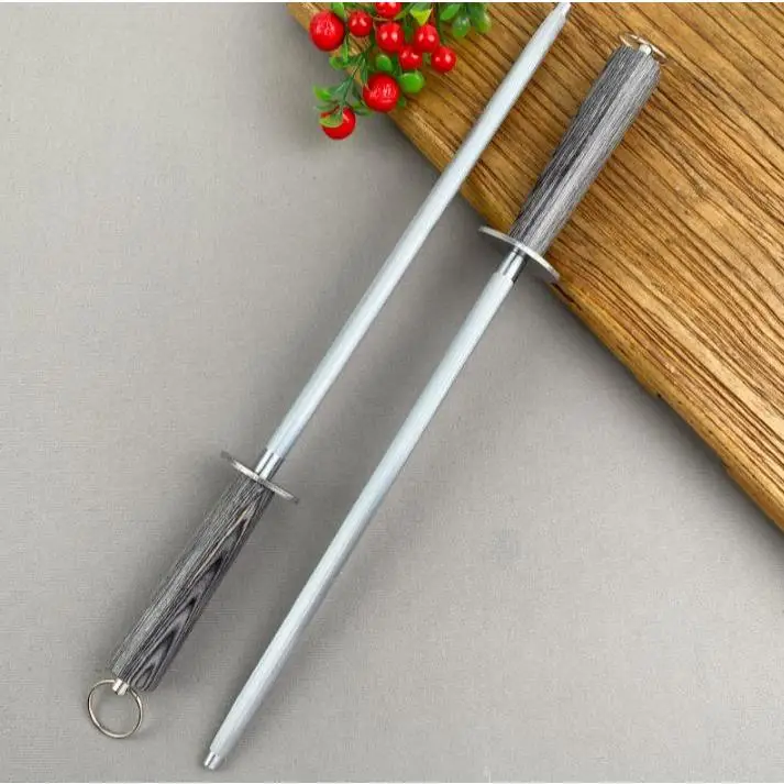 1Pc Sharpening Stick High Carbon Steel Black Color Wood Sharpener Kitchen Tools
1Pc Sharpening Stick High Carbon Steel Black Color Wood Sharpener Kitchen Tools