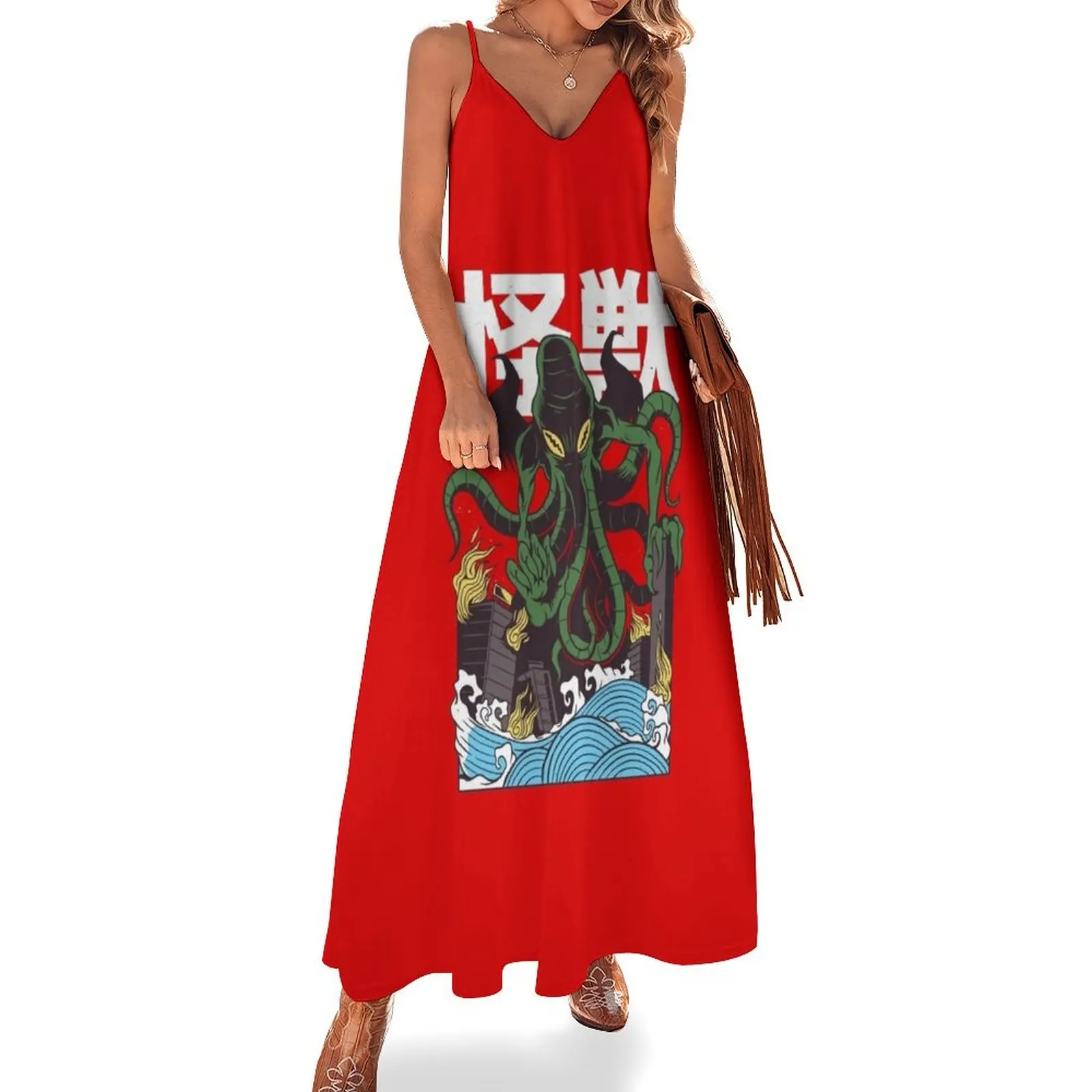 Japanese Cthulhu Sleeveless Dress chic and elegant evening dress Summer skirt women's dresses luxury
Japanese Cthulhu Sleeveless Dress chic and elegant evening dress Summer skirt women's dresses luxury