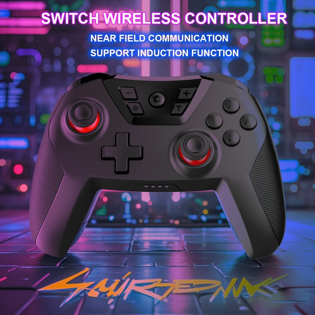 Switch Wireless Bluetooth Controller Switch PRO Gaming Controller with Wake up NFC Function TNS-0118A
Switch Wireless Bluetooth Controller Switch PRO Gaming Controller with Wake up NFC Function TNS-0118A