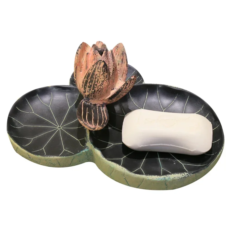 New Chinese Style Creative Bathroom Toilet Supplies Storage Rack Handmade Decoration Art Soap Box
New Chinese Style Creative Bathroom Toilet Supplies Storage Rack Handmade Decoration Art Soap Box