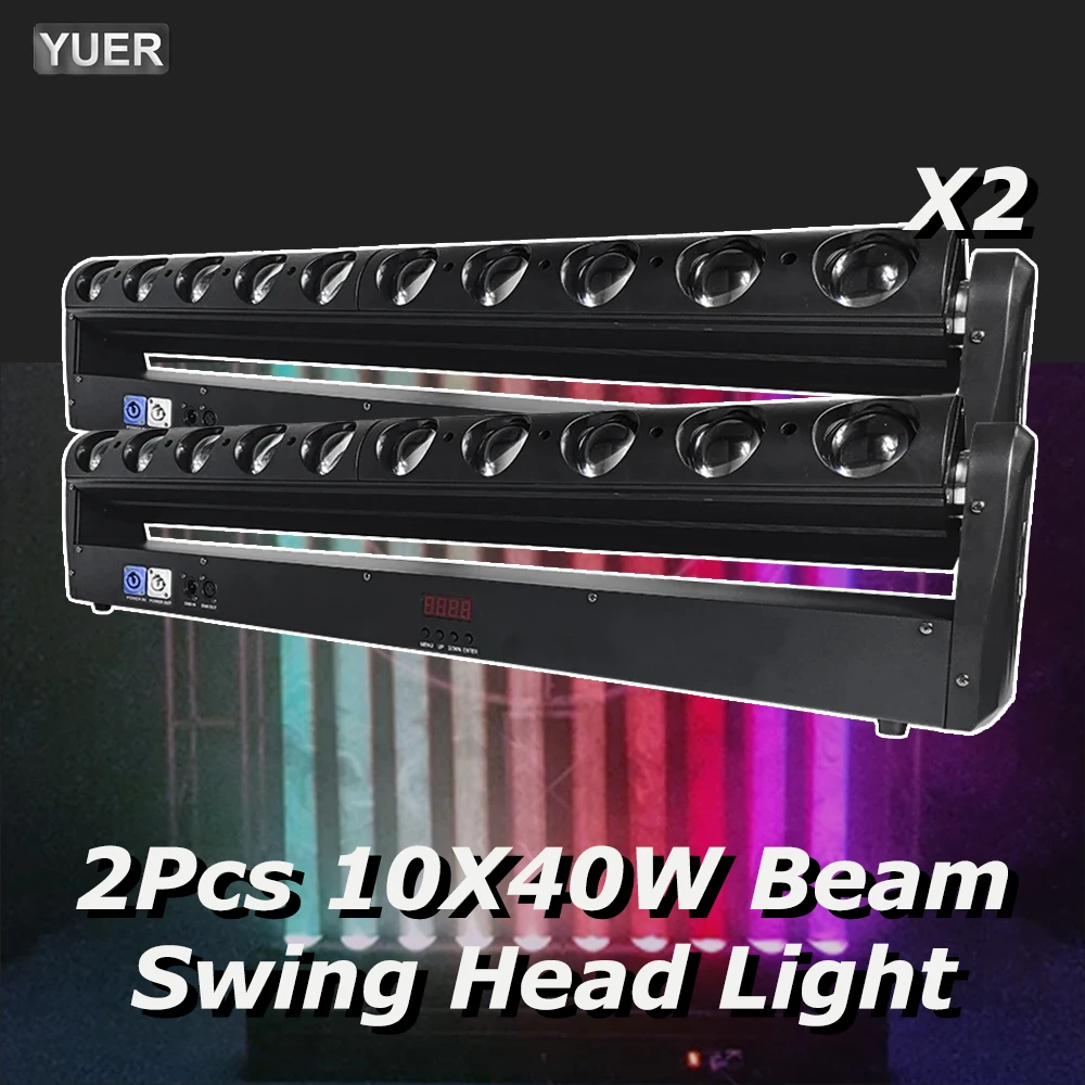2Pcs/lot Stage Light DMX LED 10X40W RGBW 4in1 Moving Head Light Hot Wheel Rotating LED Beam Stage KTV DJ Music Party Wedding Bar
2Pcs/lot Stage Light DMX LED 10X40W RGBW 4in1 Moving Head Light Hot Wheel Rotating LED Beam Stage KTV DJ Music Party Wedding Bar