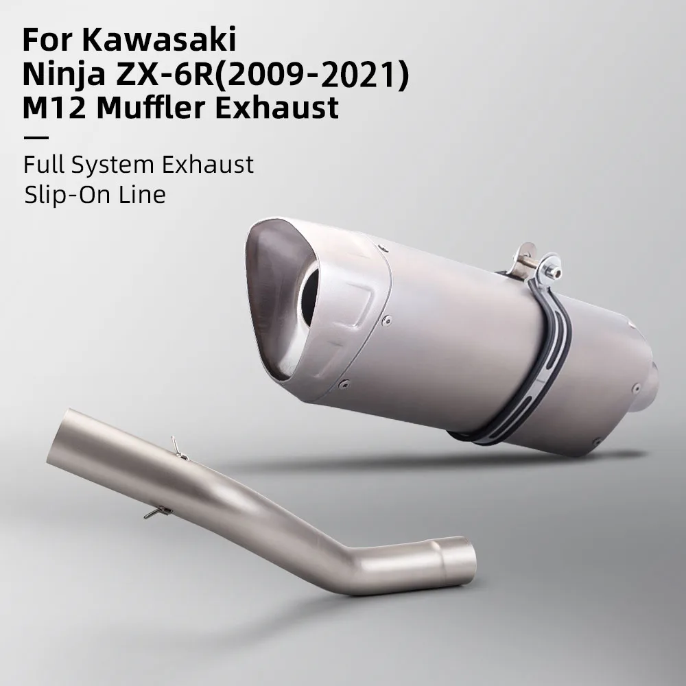 For Kawasaki Ninja ZX6R 2009-2021 Motorcycle Exhaust Pipe Middle Link Tube Stainless Steel Mid Section Connect Tail Pipe Muffler
For Kawasaki Ninja ZX6R 2009-2021 Motorcycle Exhaust Pipe Middle Link Tube Stainless Steel Mid Section Connect Tail Pipe Muffler