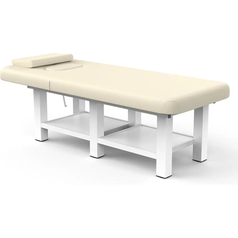 Heavy-Duty 75x31.5 Massage Table with 800lbs Capacity, PU Leather, for Spa, Salon, and Physical Therapy (Beige Grey)
Heavy-Duty 75x31.5 Massage Table with 800lbs Capacity, PU Leather, for Spa, Salon, and Physical Therapy (Beige Grey)