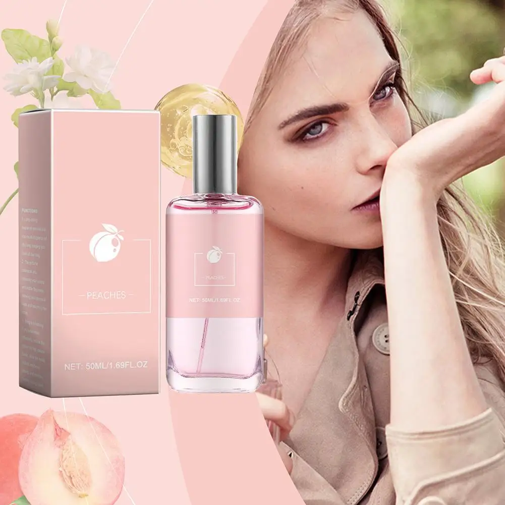 Peach Perfume Spray Sweet Aroma Long Lasting Light Fragrance Pheromone Elegant Stimulates Flirtation Perfume Social Date
Peach Perfume Spray Sweet Aroma Long Lasting Light Fragrance Pheromone Elegant Stimulates Flirtation Perfume Social Date