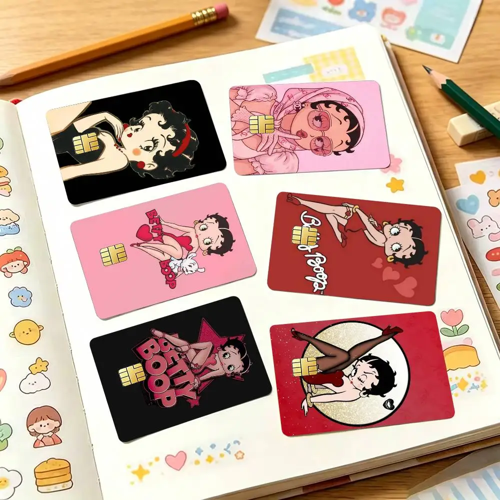 Betty B-Boop Doll Cartoon Credit Card HD Stickers Game Card Decal Small Chip Waterproof Sticker Gift
Betty B-Boop Doll Cartoon Credit Card HD Stickers Game Card Decal Small Chip Waterproof Sticker Gift