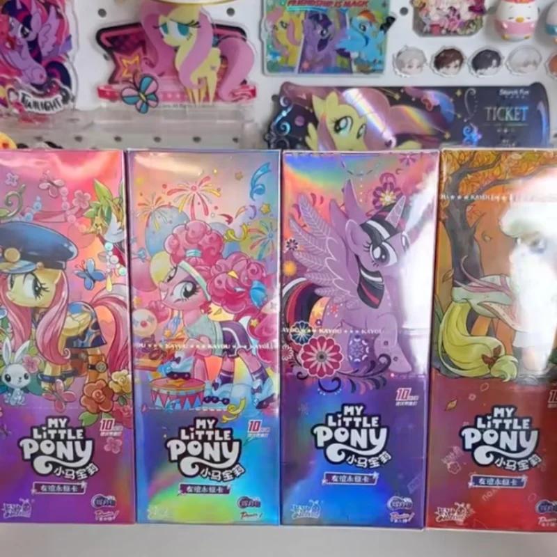 KAYOU оригинальная аниме My Little Pony карта дружбы вечная карта Hui Moon сумка периферийные игры коллекционная карта детские игрушки подарок
KAYOU оригинальная аниме My Little Pony карта дружбы вечная карта Hui Moon сумка периферийные игры коллекционная карта детские игрушки подарок